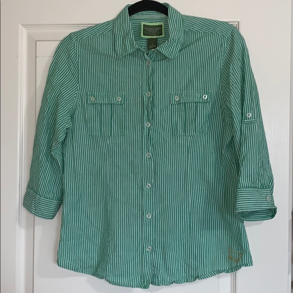 U.S. Polo Assn. | Stripped Button-Up